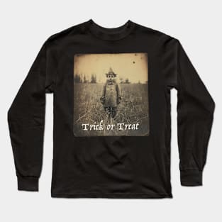 Trick or Treat Vintage Clown Long Sleeve T-Shirt